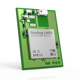 Sterling™-LWB5 Dual-Band WiFi 5 Module with Bluetooth 5.2