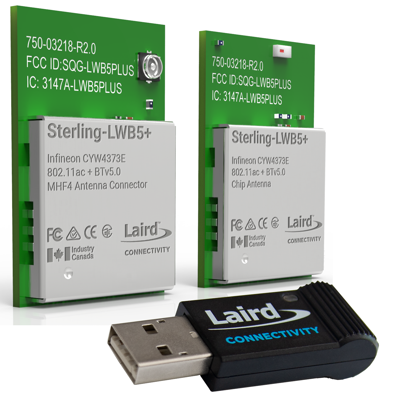 Sterling™-LWB5+ WiFi 5 + Bluetooth 5.2 Module / USB Adapter
