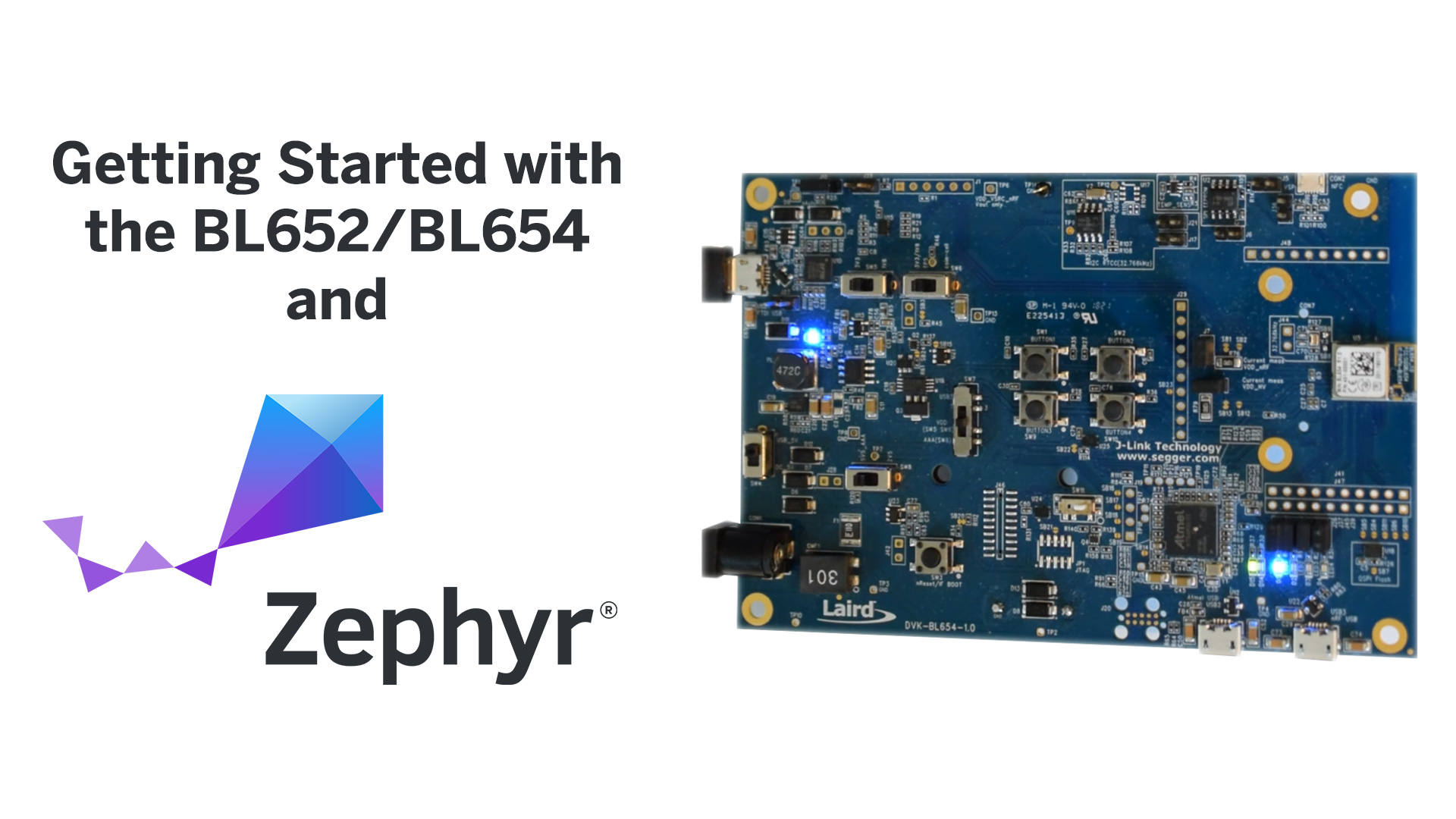 Getting Started with Zephyr on the BL652/BL654