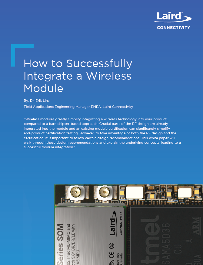 How to Successfully Integrate a Wireless Module