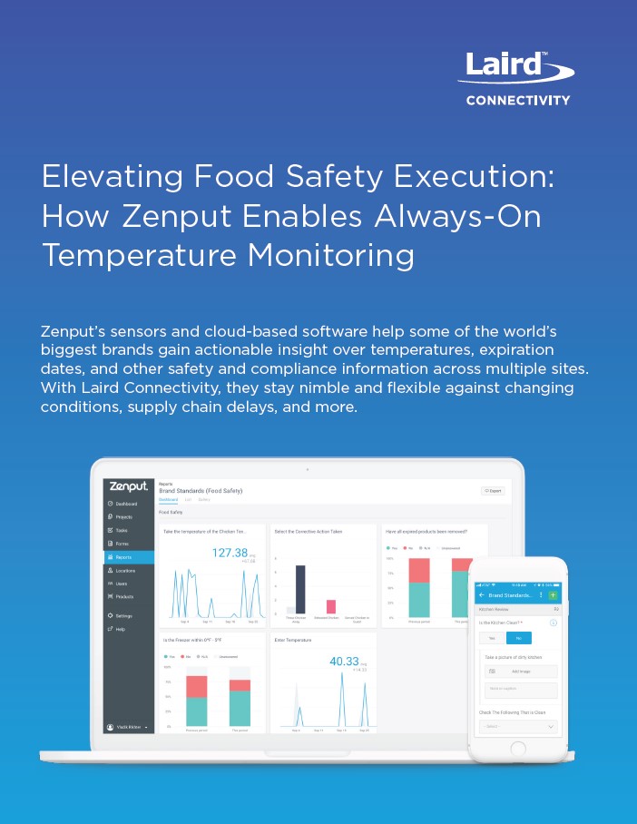 Elevating Food Safety Execution:  How Zenput Enables Always-On Temperature Monitoring
