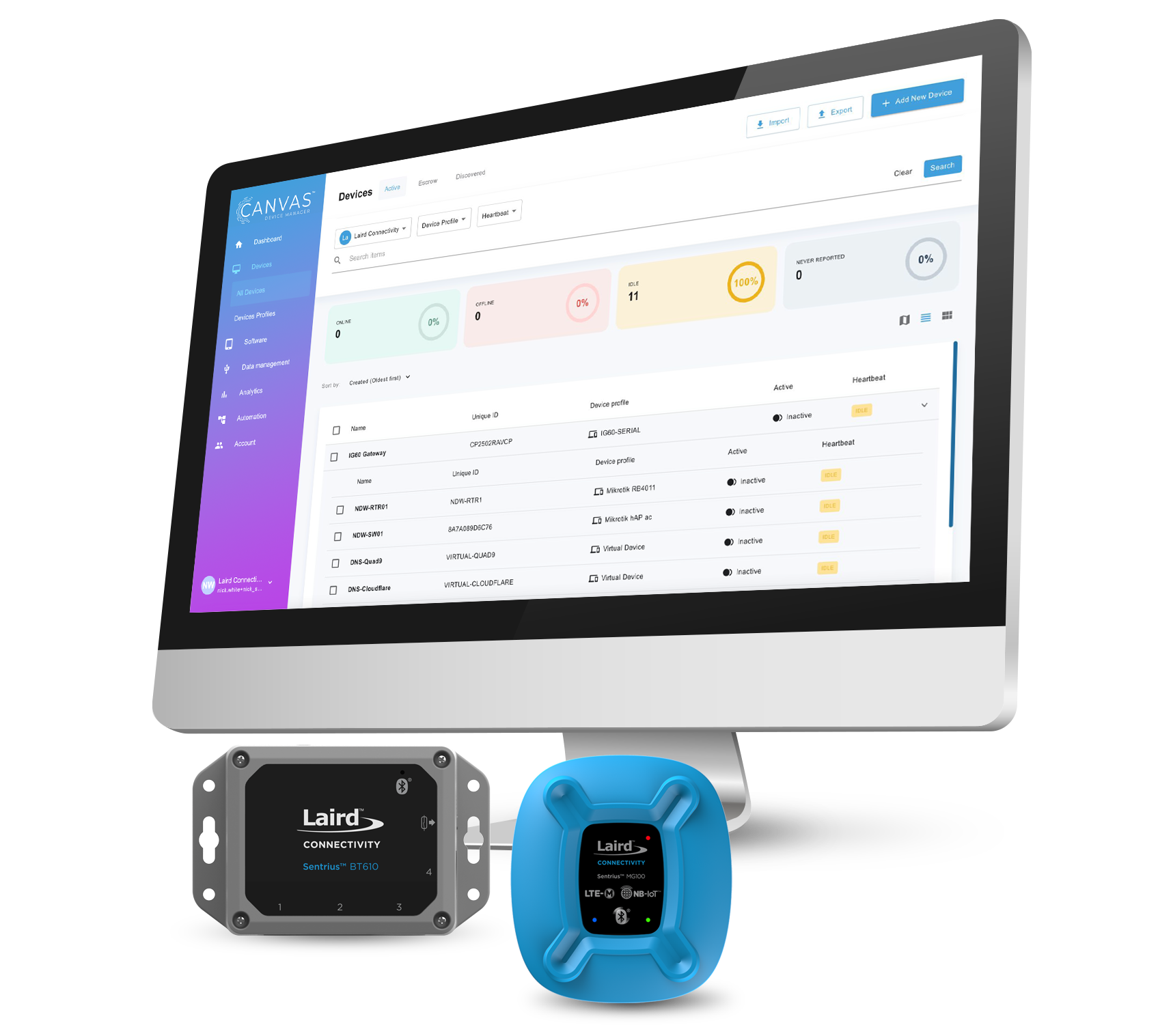 Laird Connectivity Brings Device Management Capabilities to Their Portfolio of IoT Devices with Canvas™ Device Manager