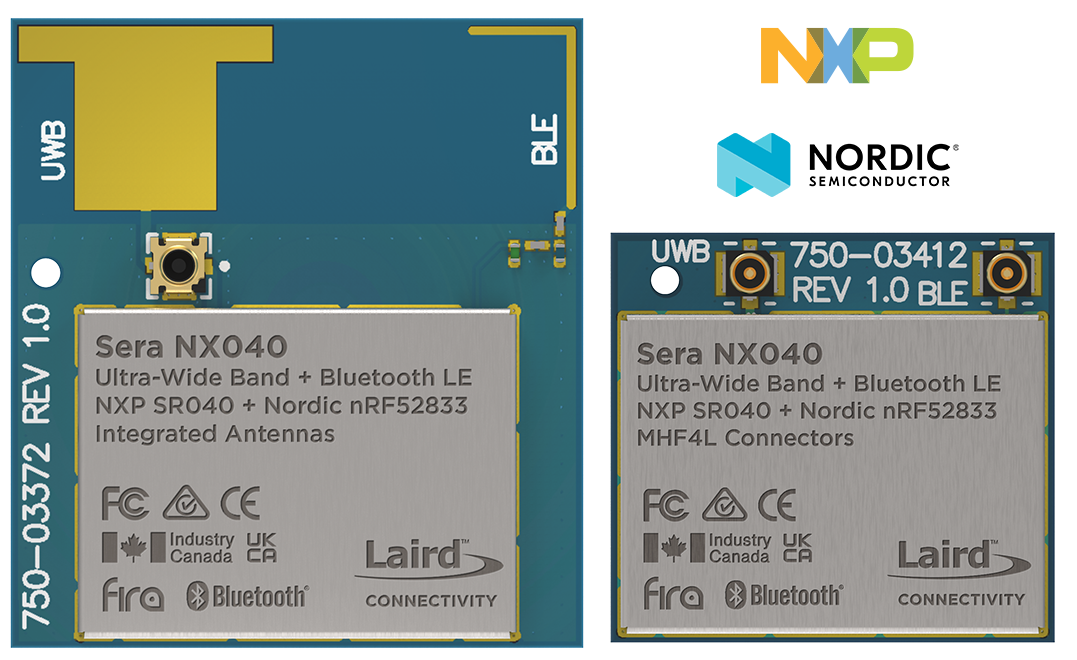 Sera NX040 Series - UWB + Bluetooth LE + NFC Modules
