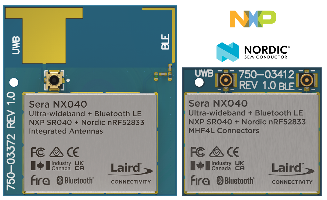 Sera NX040 Series - UWB + Bluetooth LE + NFC Modules