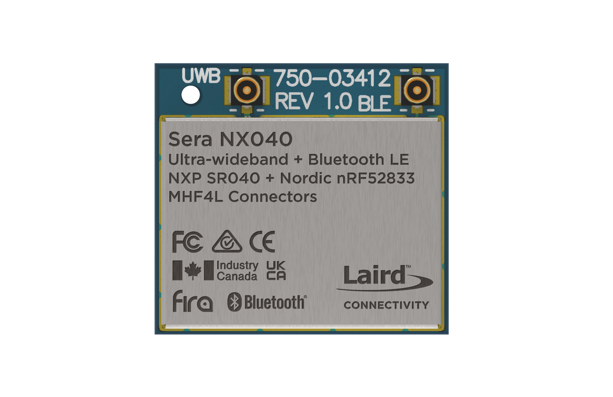 Sera nx040 series uwb bluetooth le nfc modules