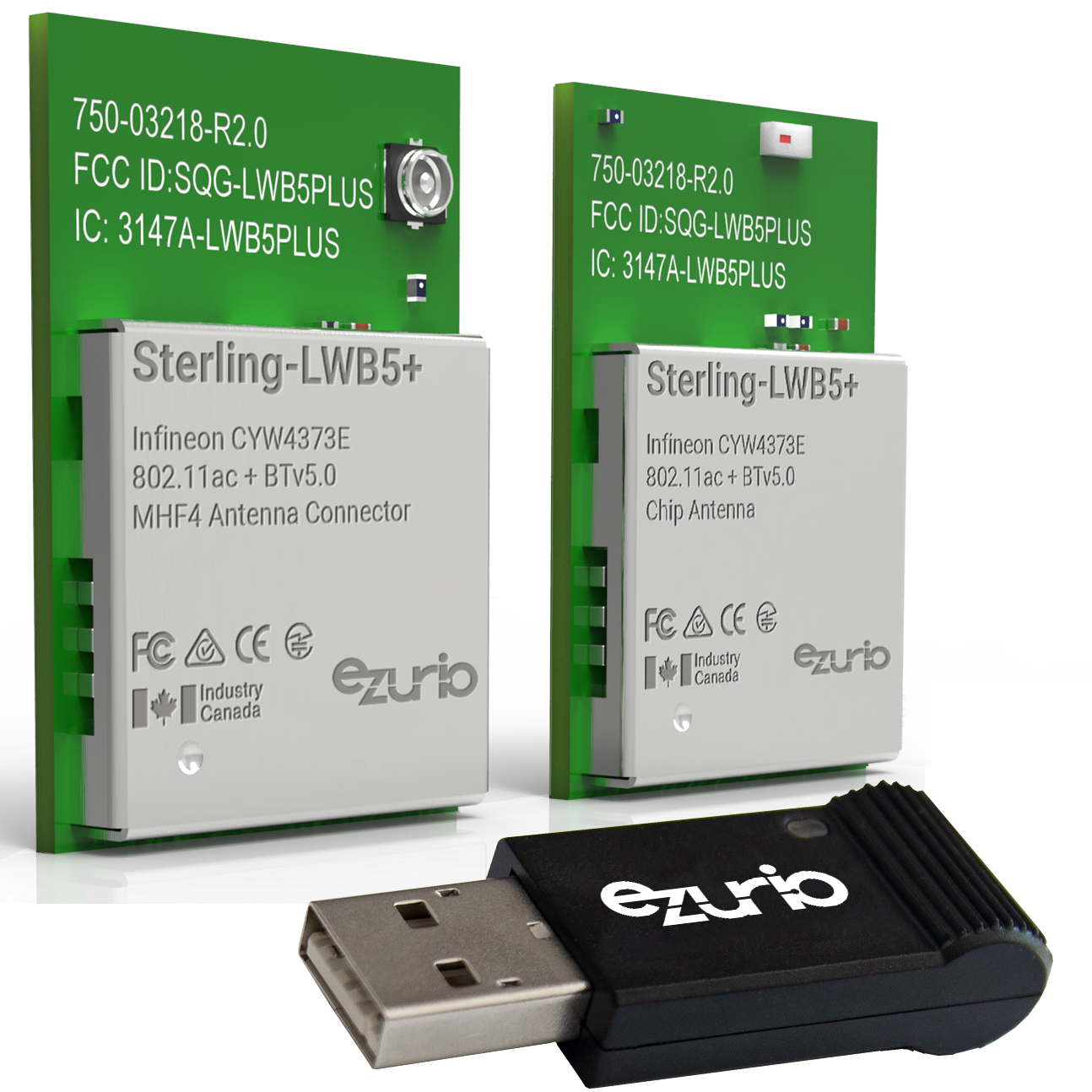 Sterling™-LWB5+ WiFi 5 + Bluetooth 5.2 Module / USB Adapter