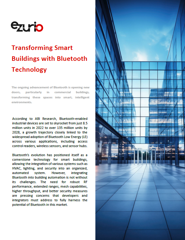 Transforming Smart Buildings with Bluetooth Technology