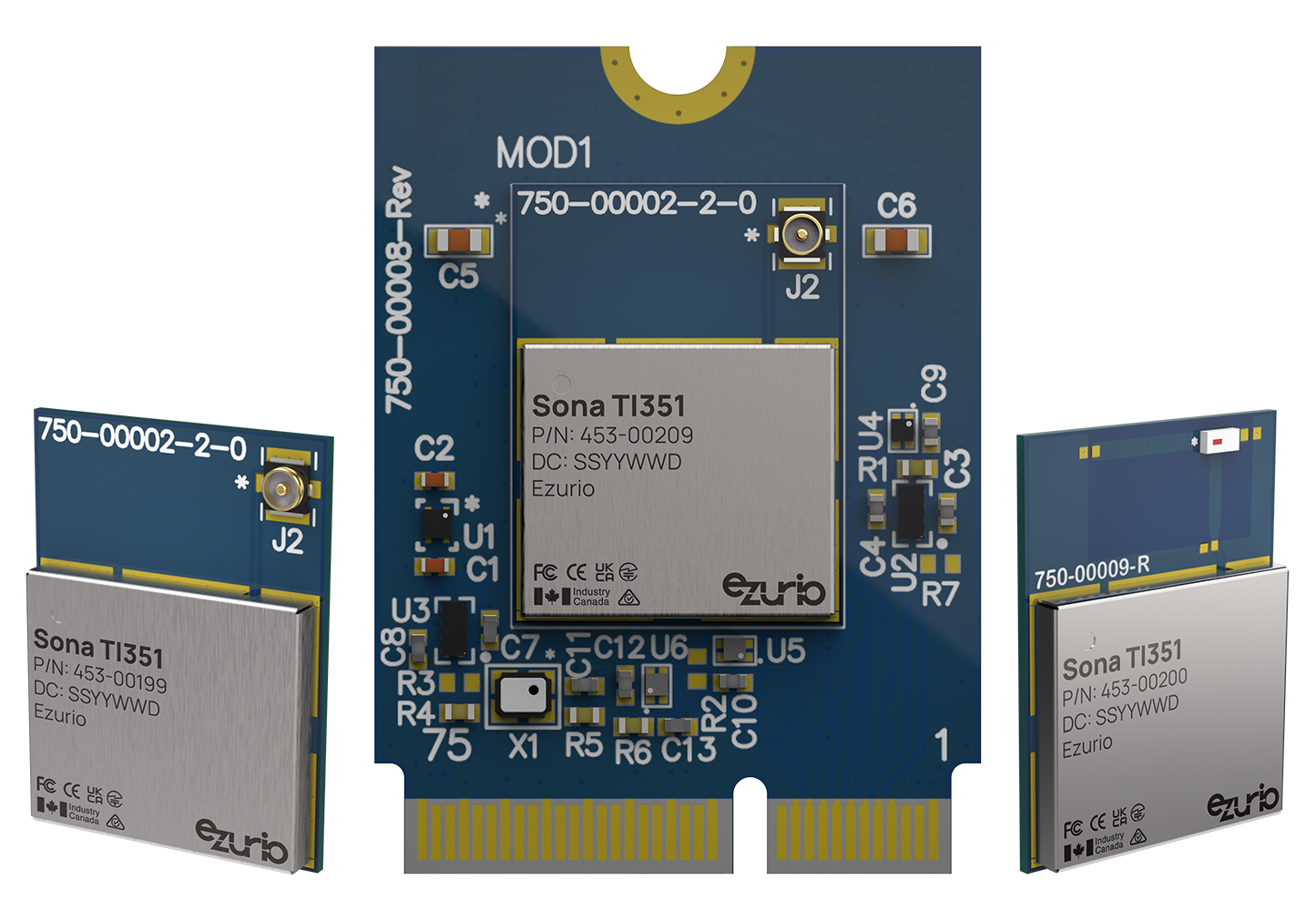 Sona TI351 - Wi-Fi 6 + Bluetooth v5.4 Module