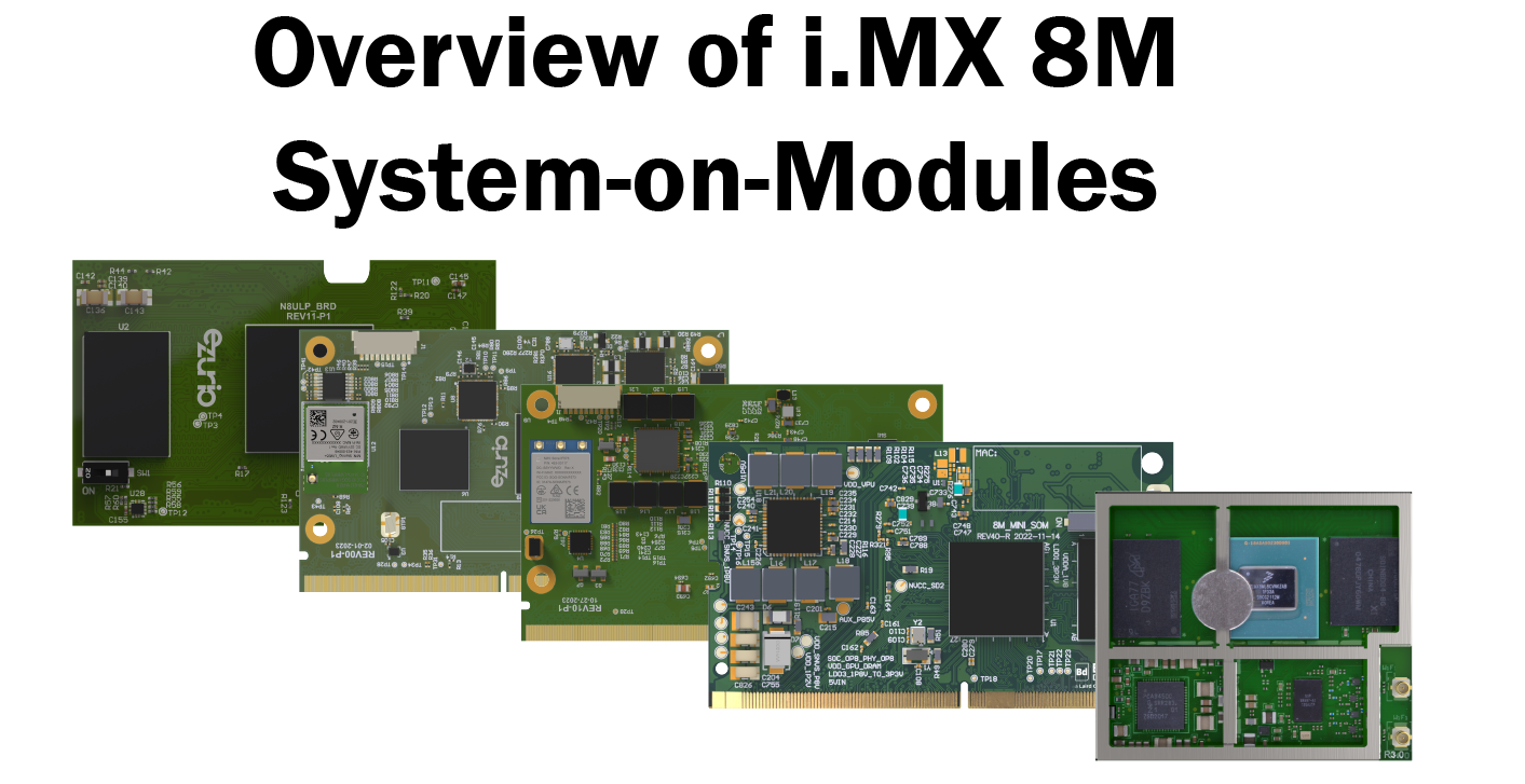 An Overview of Ezurio's i.MX 8 System on Modules