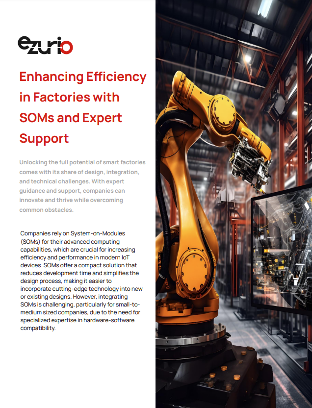 Enhancing Efficiency in Factories with SOMs and Expert Support