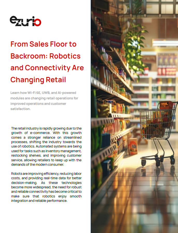 From Sales Floor to Backroom: Robotics and Connectivity are Changing Retail