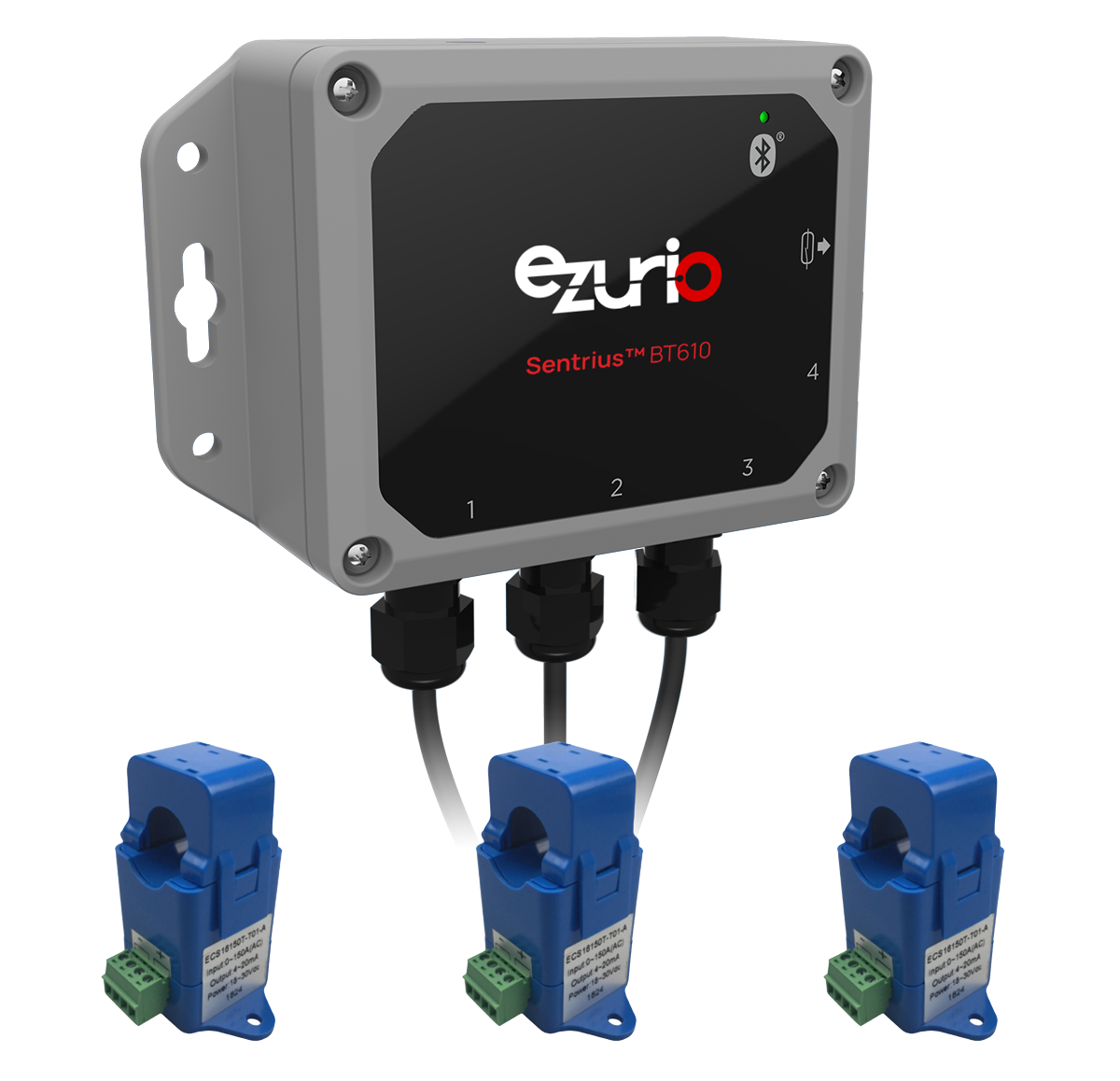 Sentrius™ BT610 I/O Sensor + AC Current Assemblies