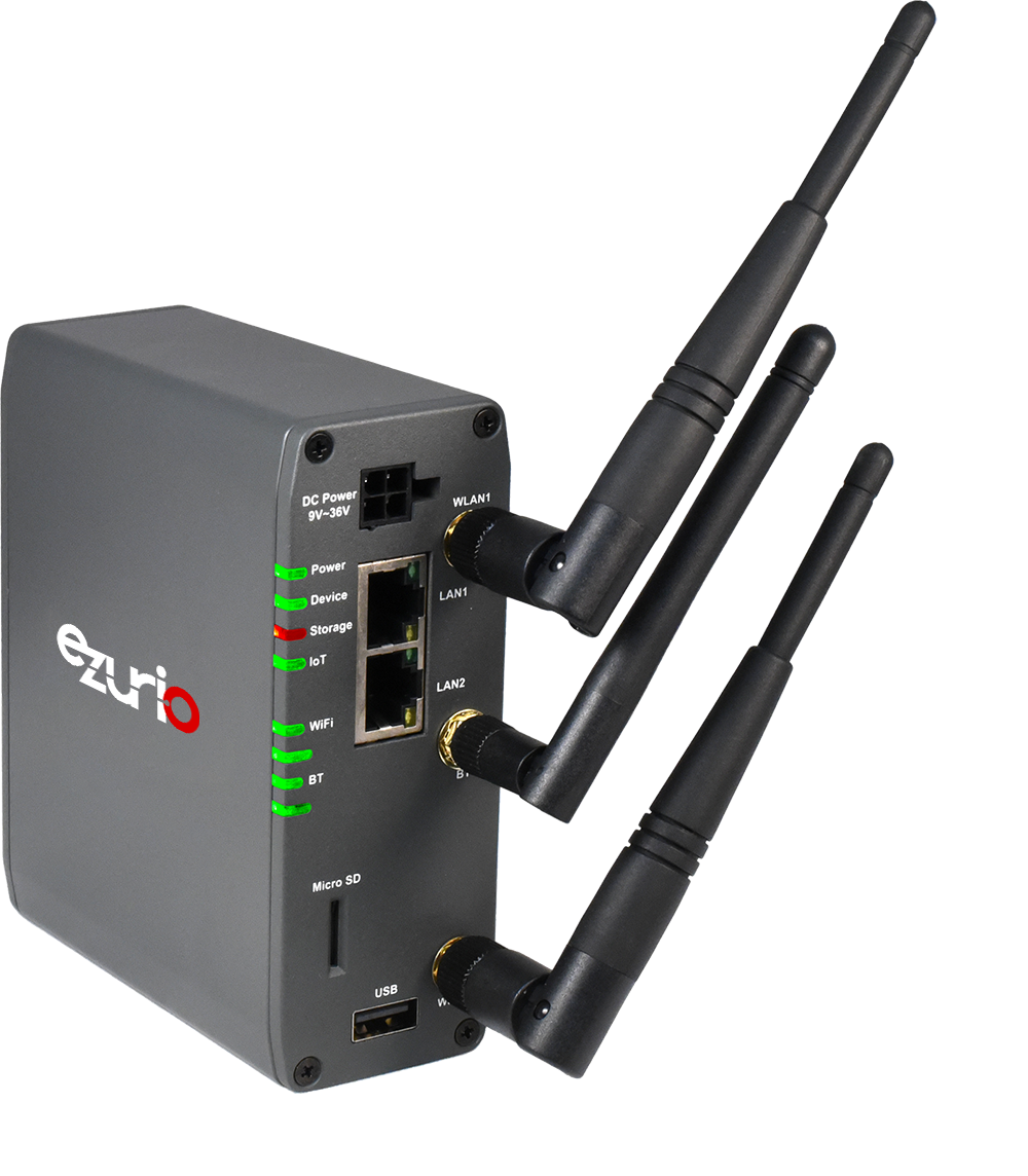 Sentrius IG60-BL654 and IG60-BL654-LTE Wireless IoT Gateway | Ezurio