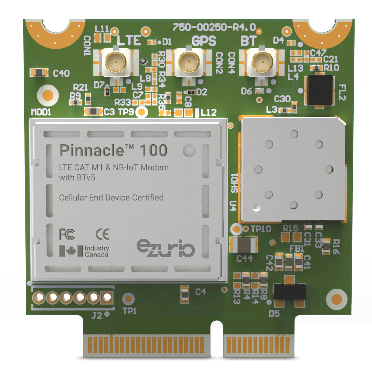 Pinnacle™ 100 Cellular LTE-M / NB-IoT / Bluetooth 5 Modem