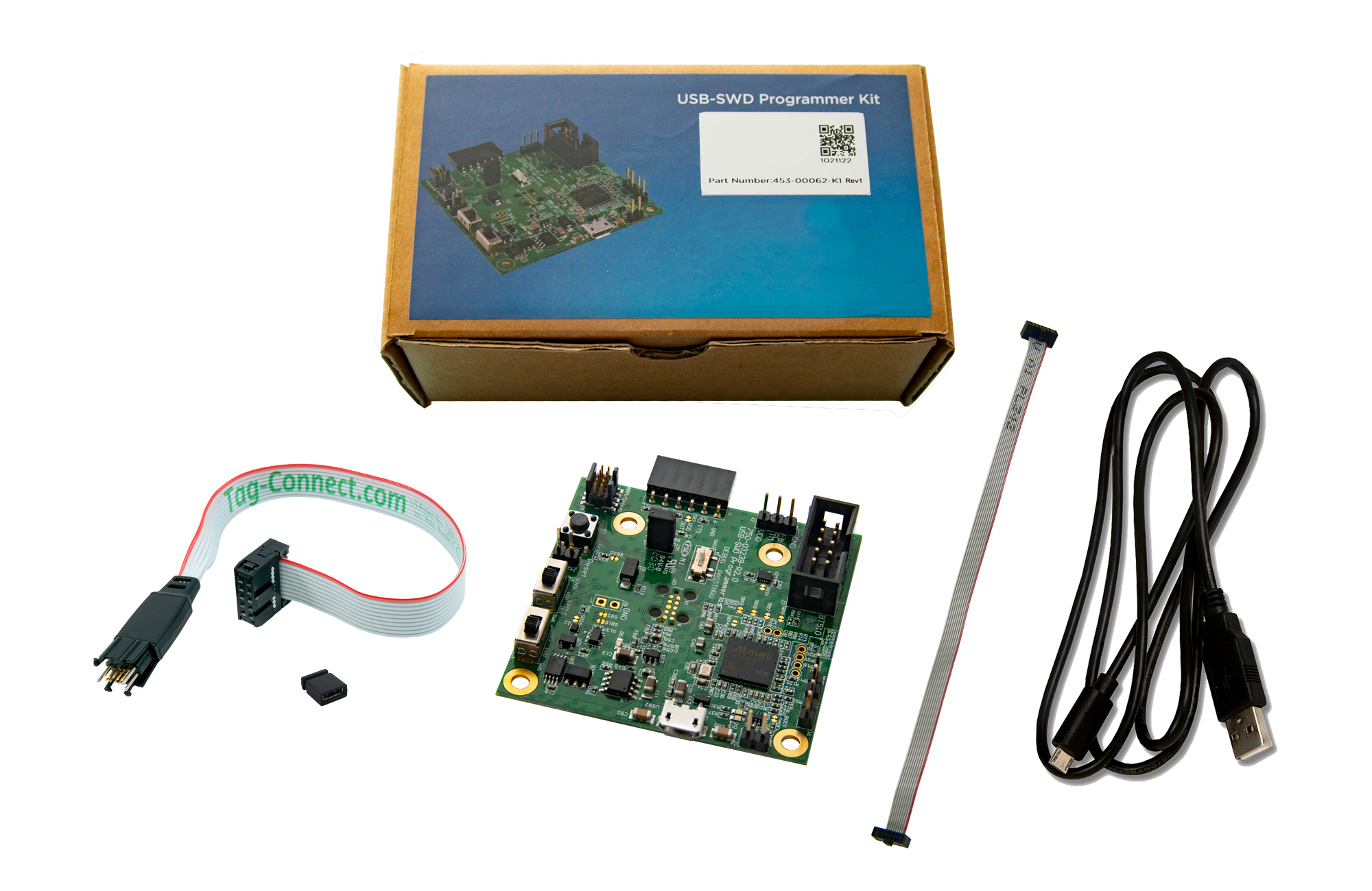 USB-SWD Programming Kit - Box Contents