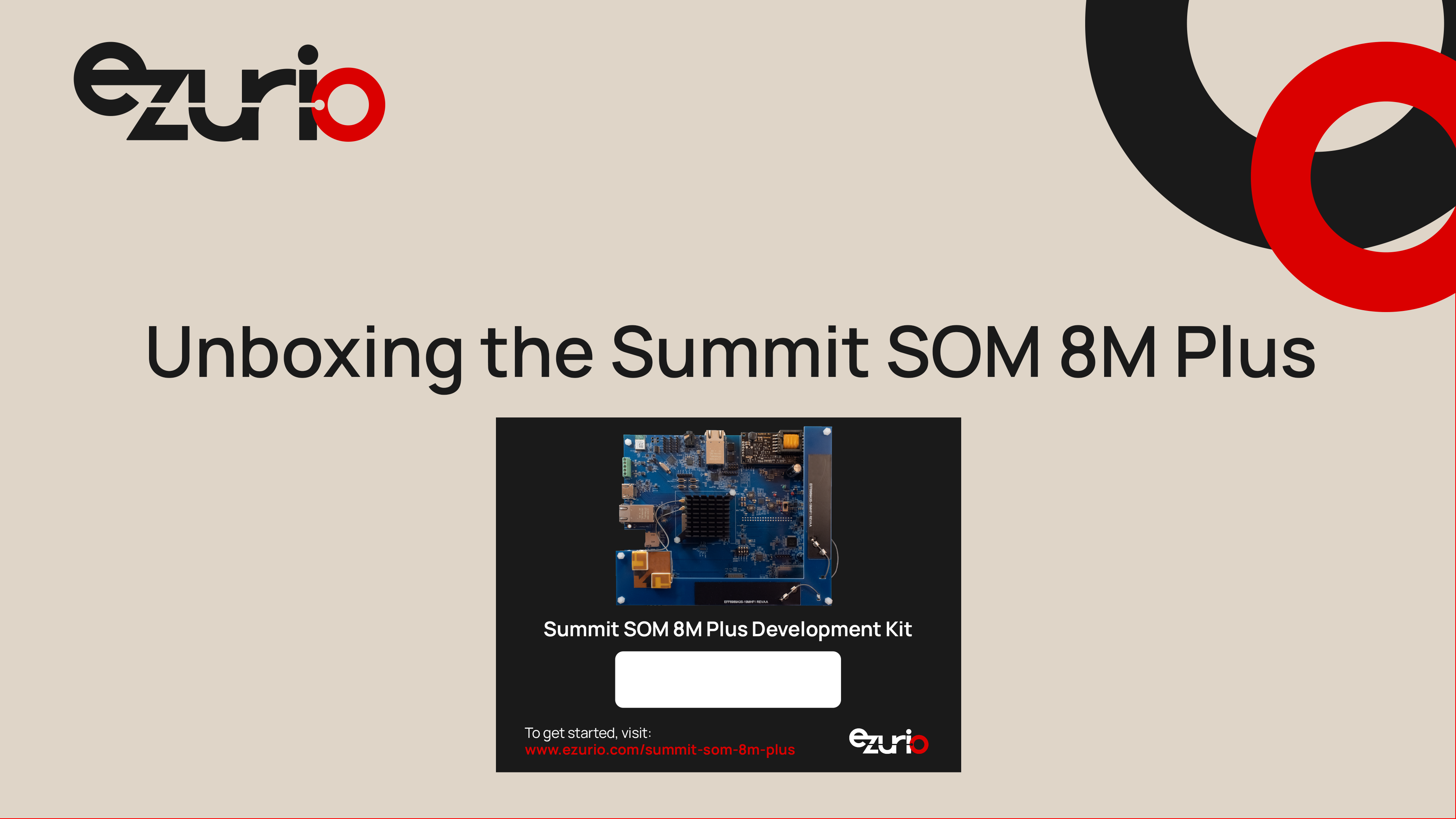 Unboxing the Summit SOM 8M Plus Development Kit