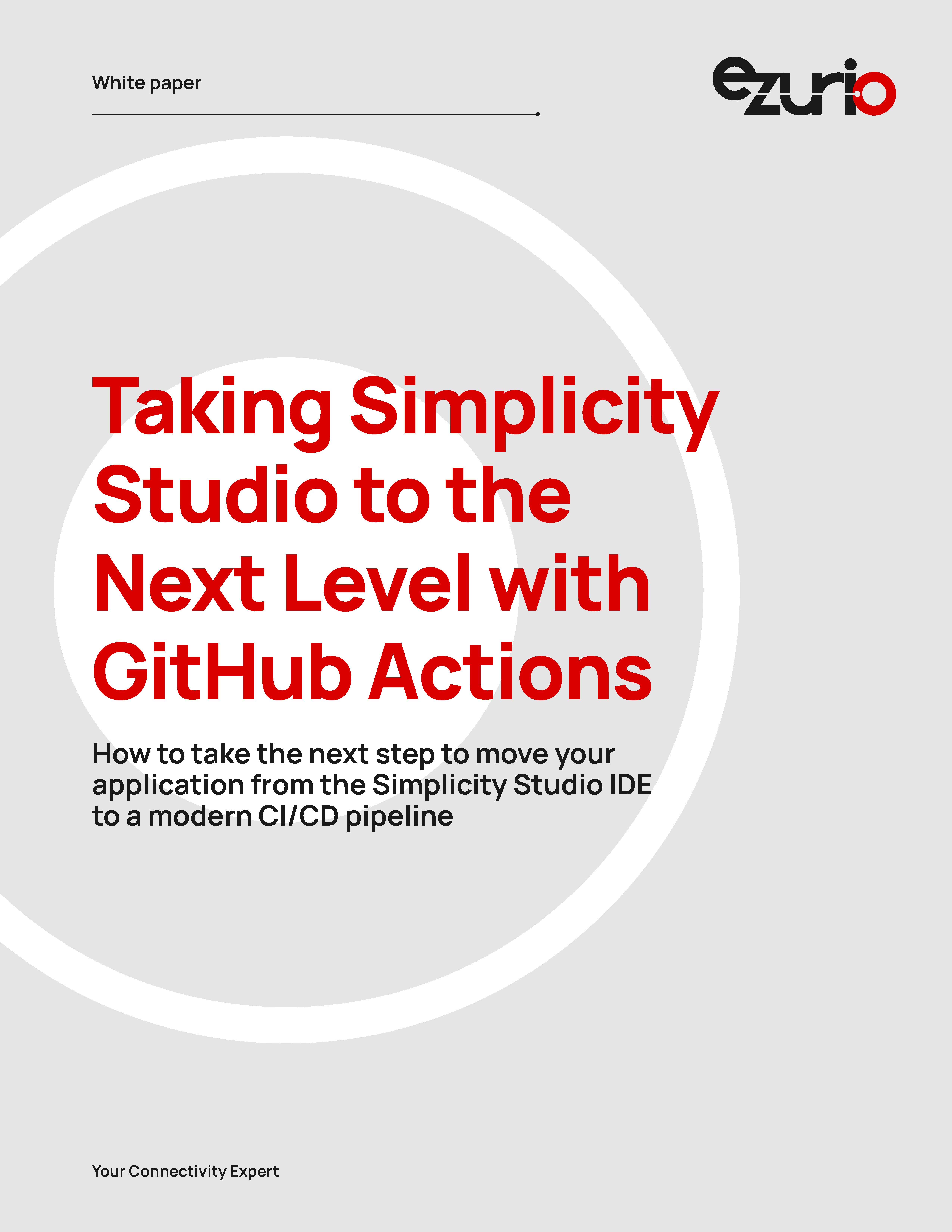 Taking Simplicity Studio to the Next Level with GitHub Actions
