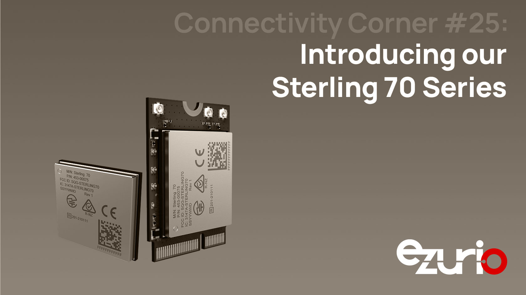 Episode 25: Introducing our Sterling 70 Series