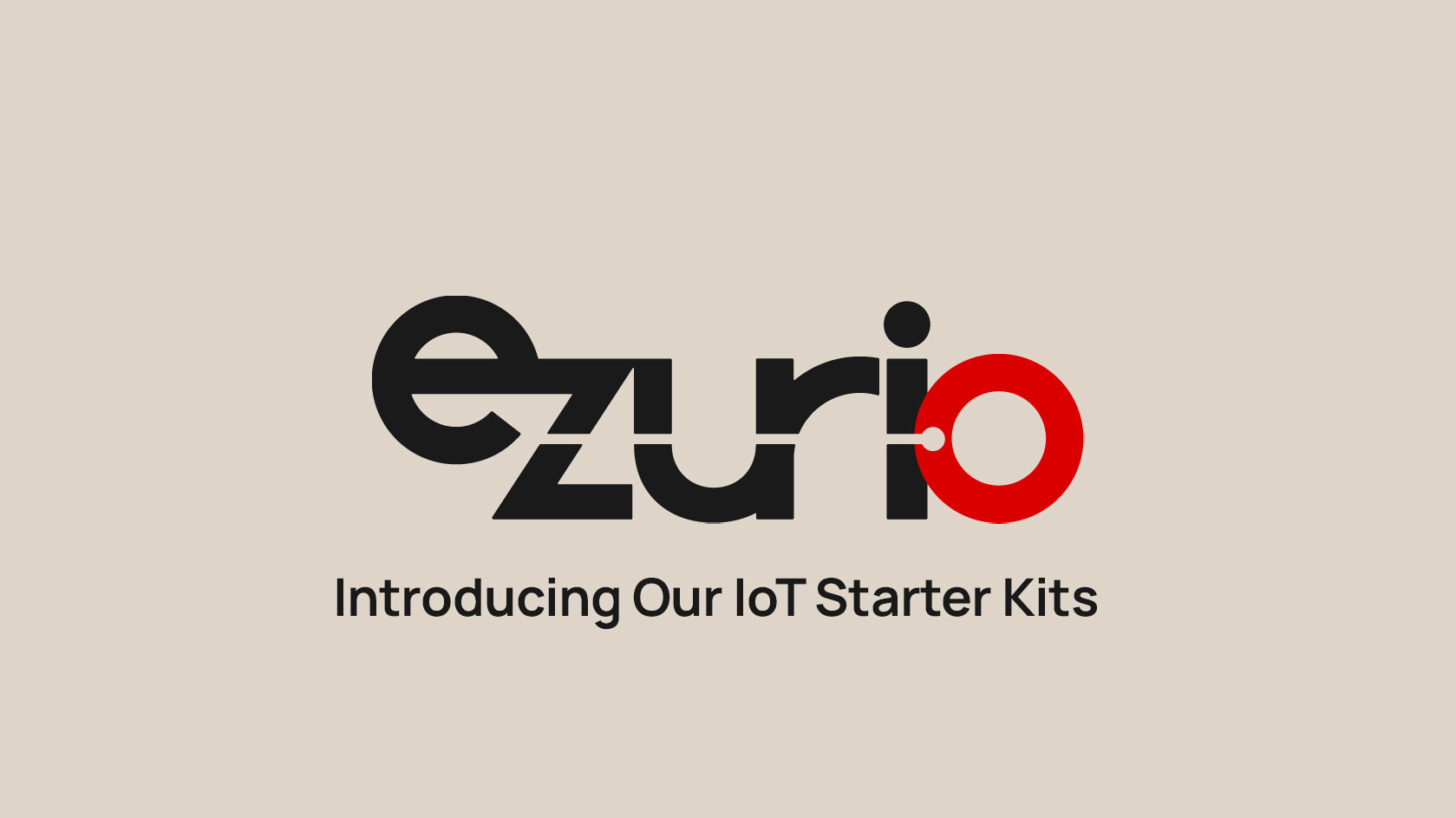 Introducing Our IoT Starter Kits