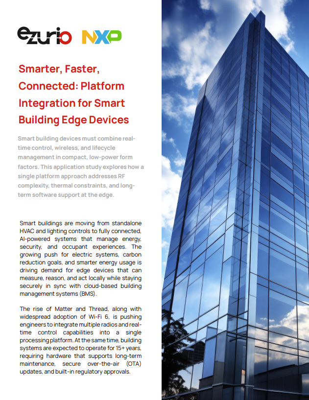 Smarter, Faster, Connected: Platform Integration for Smart Building Edge Devices