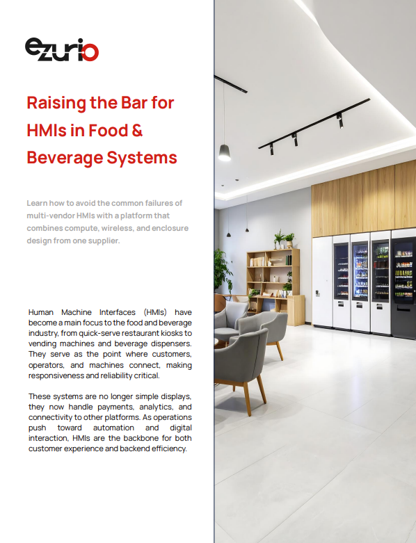 Raising the Bar for HMIs in Food & Beverage Systems