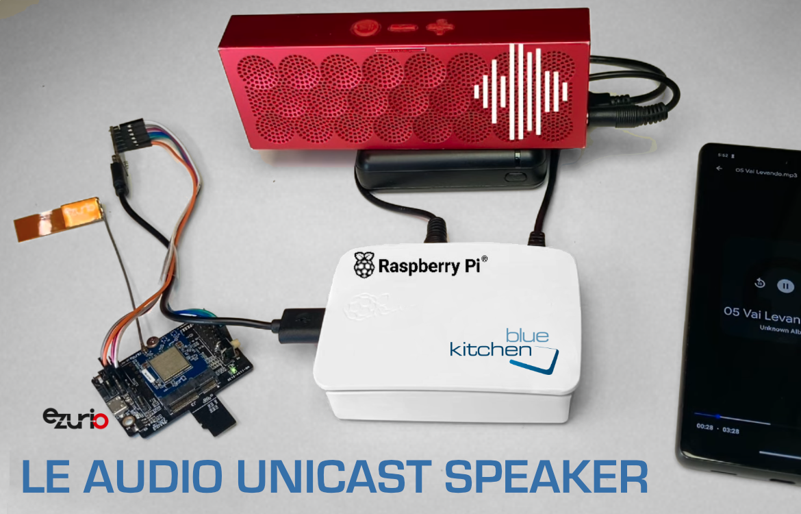 Thumbnail - LE Audio Unicast Speaker with the Ezurio Sona IF513