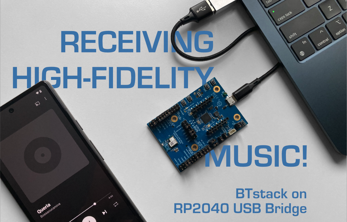Thumbnail - Receiving High-Fidelity Music over Bluetooth and USB on Ezurio’s Vela IF820