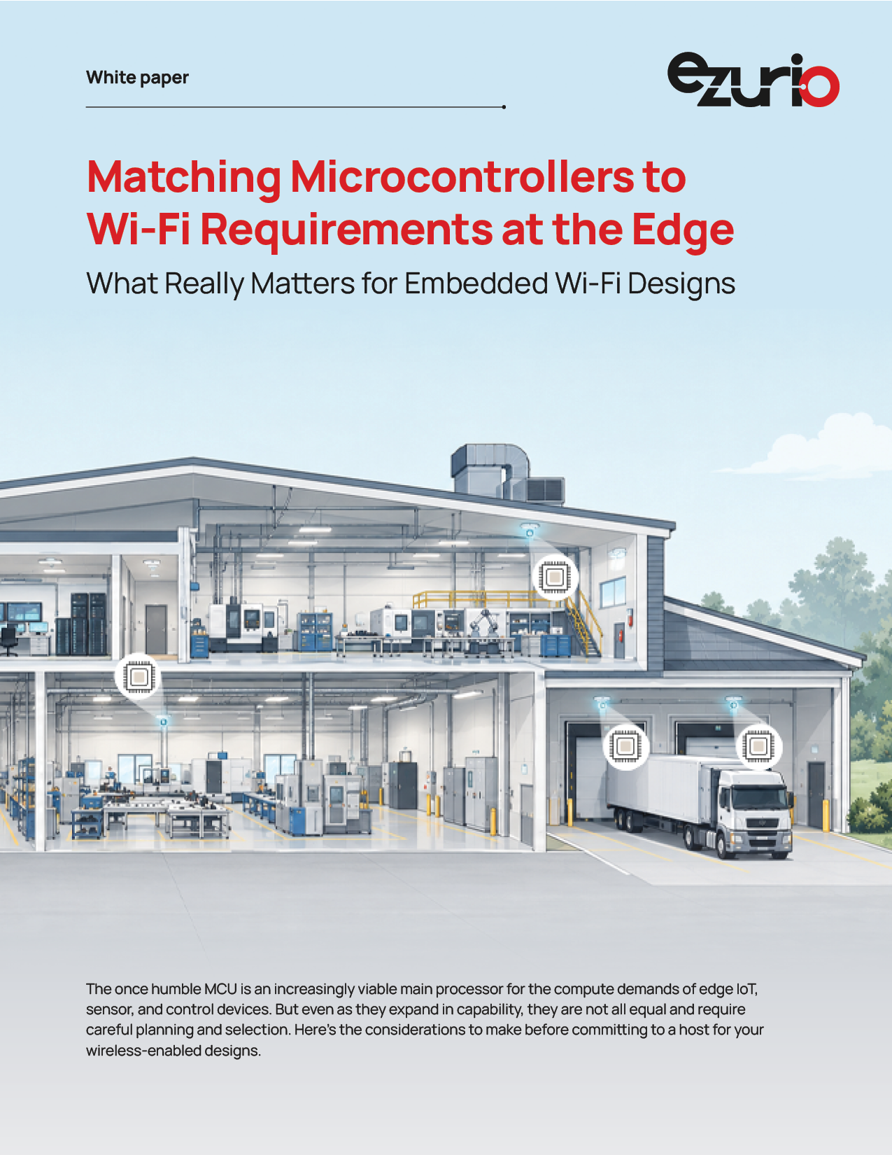 Matching Microcontrollers to Wi-Fi Requirements at the Edge
