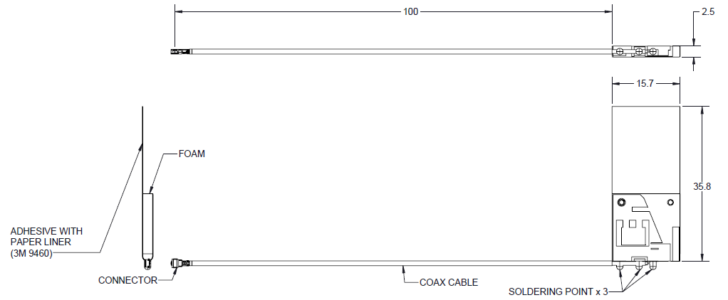 A white rectangular object with black text

Description automatically generated