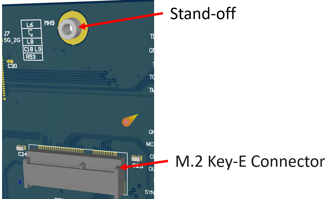 A close-up of a computer chip

Description automatically generated