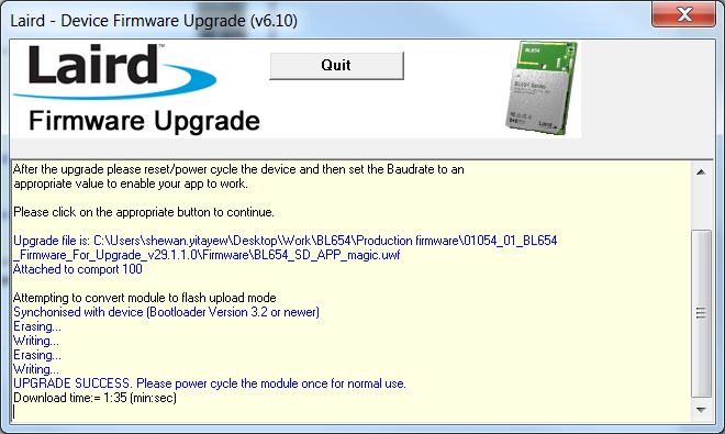 A screenshot of a computer upgrade

Description automatically generated