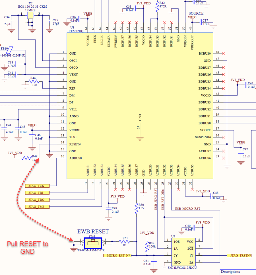 EWB Hardware modification schematic