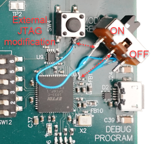 EWB Hardware modification