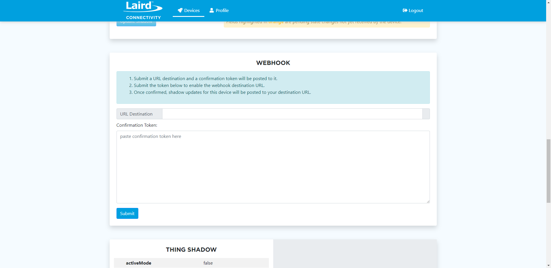 Bluegrass BT610 Webhook