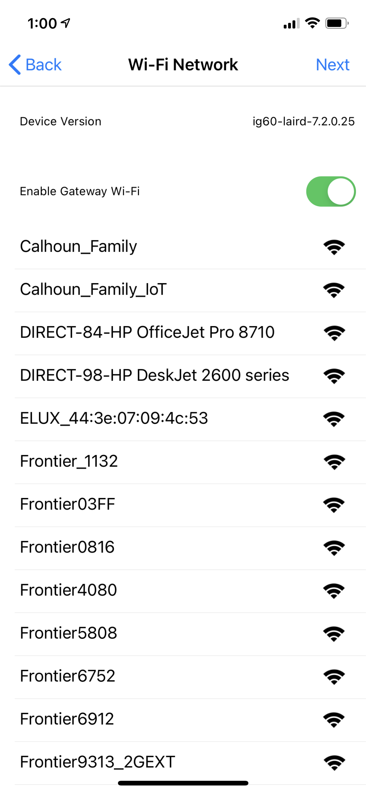 Bluegrass Wi-Fi Scan