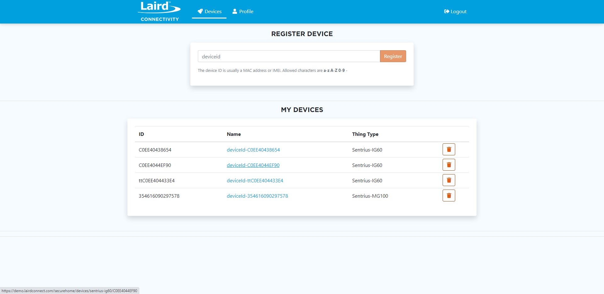 Bluegrass My Devices