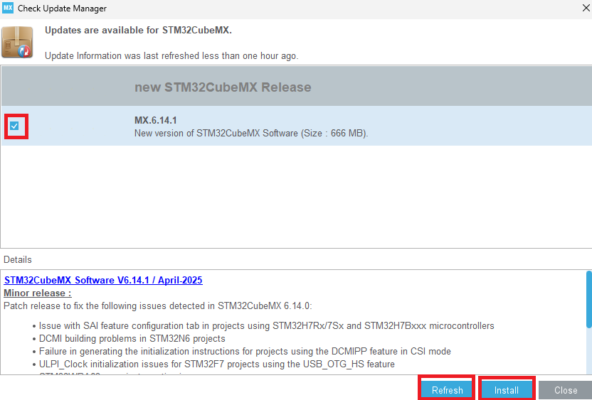 STM32CubeMX Update Placeholder