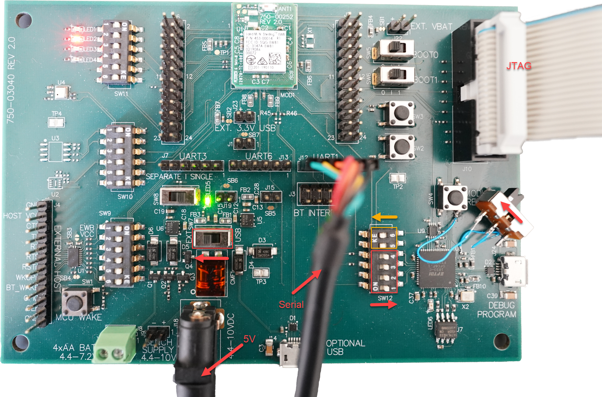 EWB External JTAG