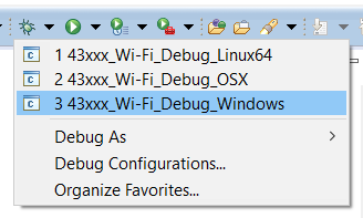 start debug
