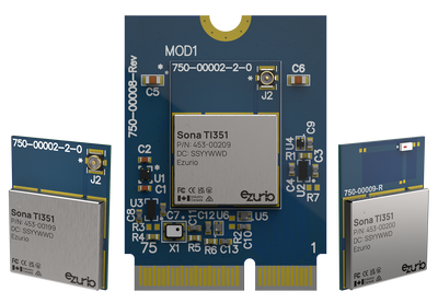 Ezurio Announces the Sona™ TI351 Wi-Fi® 6 Series in Collaboration with Texas Instruments