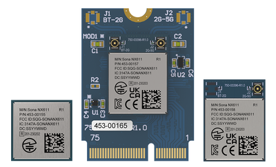 Ezurio Announces the Newest Addition to Their Wi-Fi 6 Portfolio: The Sona™ NX611 Featuring the NXP IW611 Chipset for Next-Generation Industrial IoT Applications