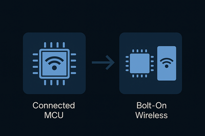 Why Connected MCUs Will Replace Bolt-On Wireless