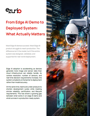 From Edge AI Demo to Deployed System: What Actually Matters