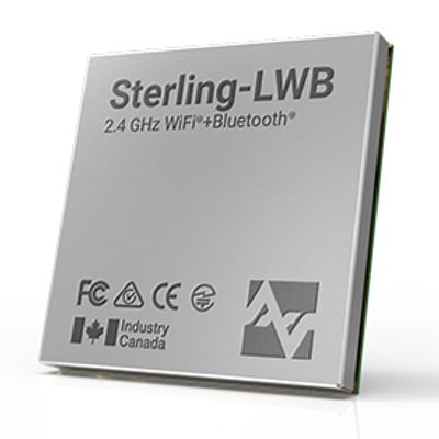 Sterling™-LWB 2.4 GHz WiFi 4 + BT 5.1 Module