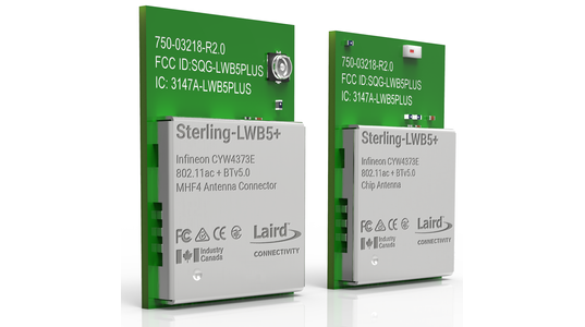 Laird Connectivity and Cypress Deliver New Wi-Fi® + Bluetooth® 5 Combo Module Purpose-Built for Industrial IoT