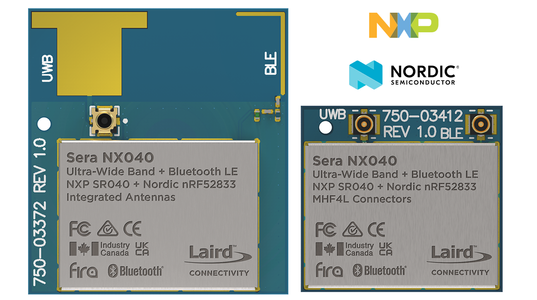 Laird Connectivity Combines Bluetooth LE and Ultra-Wideband (UWB) in a Seamless Solution  for Proximity and Pinpoint Accuracy with the Sera NX040