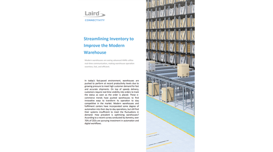 Streamlining Inventory to Improve the Modern Warehouse
