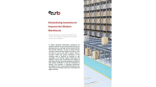 Streamlining Inventory to Improve the Modern Warehouse