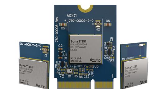 Ezurio Announces the Sona™ TI351 Wi-Fi® 6 Series in Collaboration with Texas Instruments