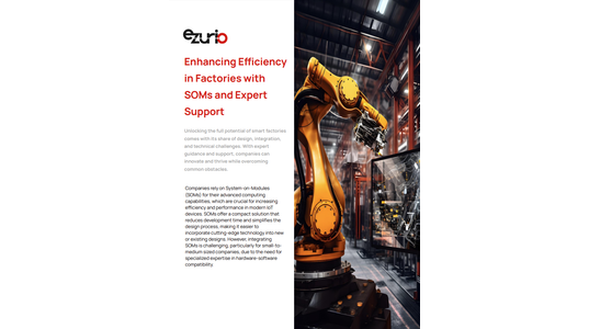 Enhancing Efficiency in Factories with SOMs and Expert Support